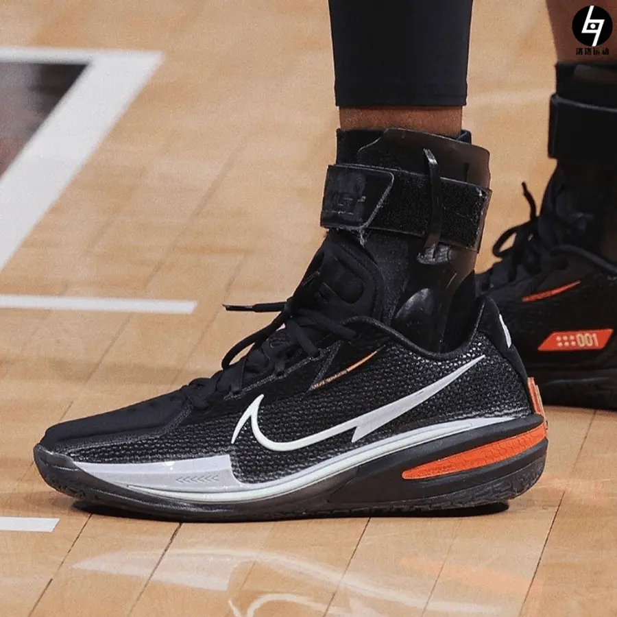 Giày Nike Air Zoom G.T. Cut 'Black Crimson Green' CZ0176-001 - Ảnh 4