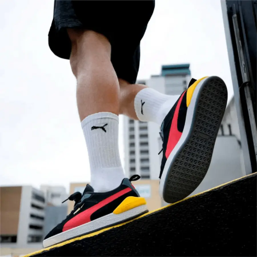 Giày Puma Suede Bloc ‘Black’ 381183-03 - Ảnh 4