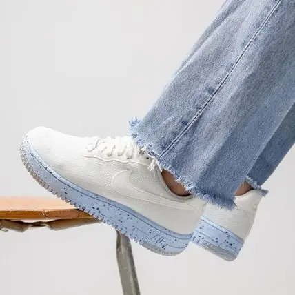 Giày Nike Wmns Air Force 1 Crater Flyknit 'Pure Platinum' DC7273-100 - Ảnh 5