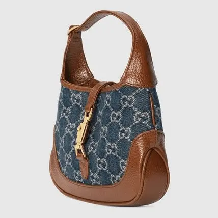Túi Gucci Blue Jackie 1961 Mini Cross Body Bag 637092-2KQGG-8375 - Ảnh 6