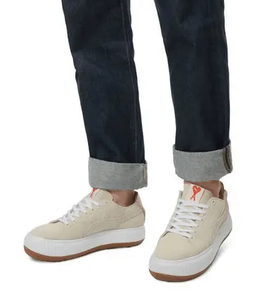 Alternative view of Giày Puma X Ami Suede Mayu Deconstruct 'Pristine' 384147-01