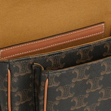Túi Celine Medium Folco Bag In Triomphe Canvas 191502BZJ.04LU - Ảnh 4