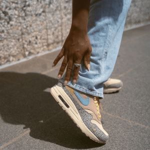 Alternative view of Giày Nike Air Max 1 'Safari Cobblestone' DV3027-001