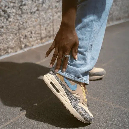Alternative view of Giày Nike Air Max 1 'Safari Cobblestone' DV3027-001