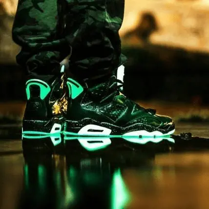 Giày Nike Jordan 6 Retro 'Champain Bottle' 384664-350 - Ảnh 5