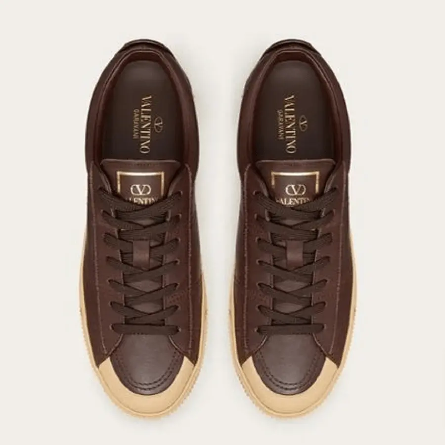 Giày Valentino Garavani Cityplanet Calfskin Sneaker 1Y2S0F90JKDKG8 - Ảnh 3