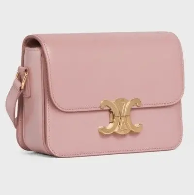 Alternative view of Túi Celine Teen Triomphe Bag In Shiny Calfskin 188423BF4.25VP