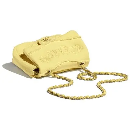 Alternative view of Túi Chanel Small Flap Bag 'Yellow' AS1595-B02365-N6096