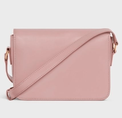 Túi Celine Teen Triomphe Bag In Shiny Calfskin 188423BF4.25VP - Ảnh 3