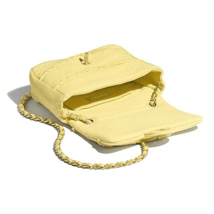 Túi Chanel Small Flap Bag 'Yellow' AS1595-B02365-N6096 - Ảnh 3