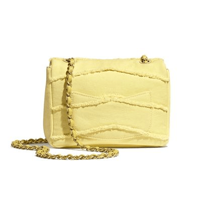 Túi Chanel Small Flap Bag 'Yellow' AS1595-B02365-N6096 - Ảnh 4