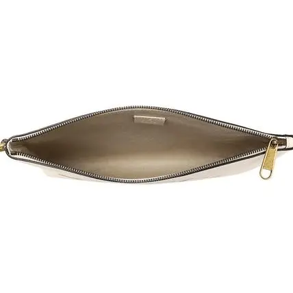 Túi Gucci White Leather Print Clutch Item 572770 0Y2AT 8820 - Ảnh 3