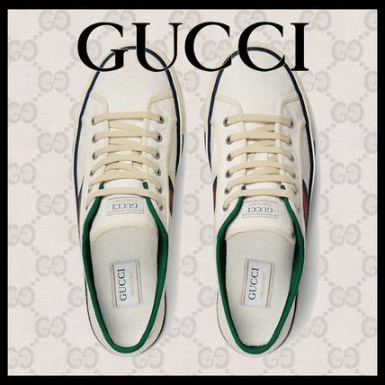 Giày Gucci Tennis 1977 'White Mini GG' 606111-99W90-9085 - Ảnh 4