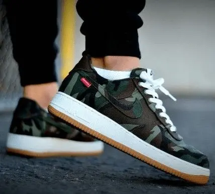 Giày Nike x Supreme Air Force 1 Low PRM '08 NRG 573488-330 - Ảnh 5