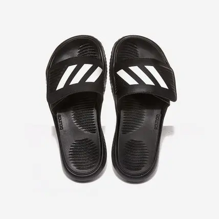 Dép Adidas Alphabounce Slide 'Black White' FZ0387 - Ảnh 6