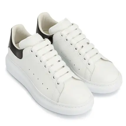 Alternative view of Giày Alexander McQueen Oversized Sneaker 'White Black Iridescent' 553680-WIA4N-9061