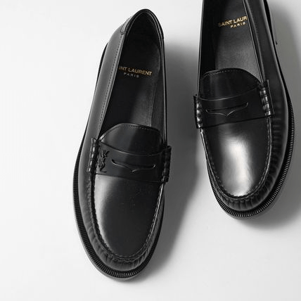 Giày Saint Laurent Le Loafer 'Black' 6702321VUVV1000 - Ảnh 4
