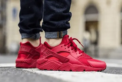Giày Nike Air Huarache 'Triple Red' 318429-660 - Ảnh 5