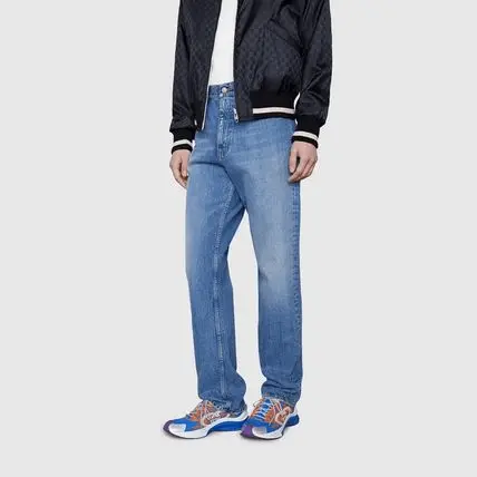 Giày Gucci Run Sneaker Blue 680893-UFE10-8880 - Ảnh 6