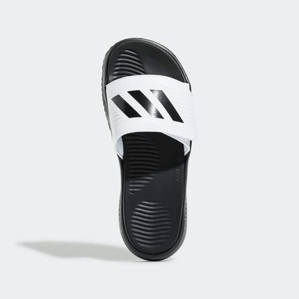 Dép Adidas Alphabounce Slippers Synthetic Sandals 'White Black' FZ0388 - Ảnh 6