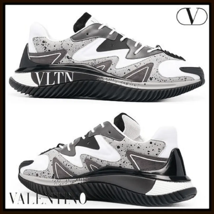 Giày Valentino Wade Runner Neoprene Fabric VY2S0D95NVDEP0 - Ảnh 6