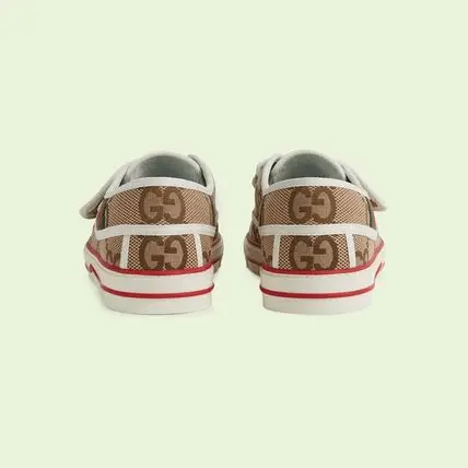 Giày Gucci Tennis 1977 Sneaker Brown Red 692917-UKO70-2584 - Ảnh 3