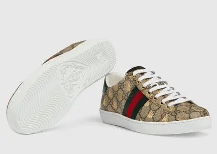 Giày Gucci Wmns Ace GG Supreme 'Bees' 550051-9N050-8465 - Ảnh 4