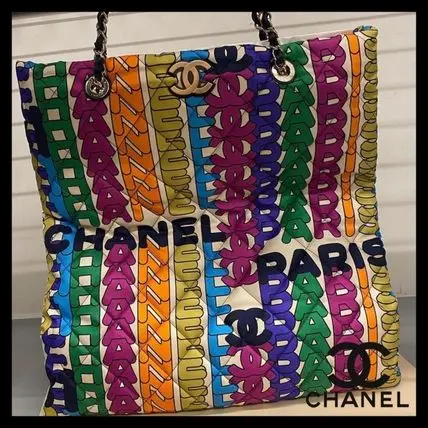 Túi Chanel Printed Fabric Metal 'Multicolor' AS2896-B06996-NF993 - Ảnh 4