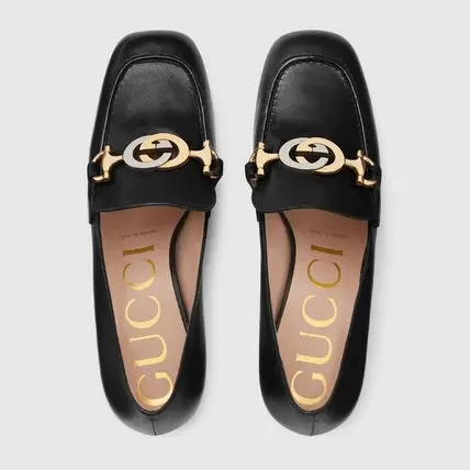 Giày Gucci Wmns Zumi Moccasin Pumps Black 575832-C9D00-1000 - Ảnh 4