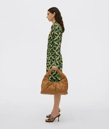 Túi Bottega Veneta Ladies Shoulder Bag 'Camel' 648025-VCP40-2618 - Ảnh 5