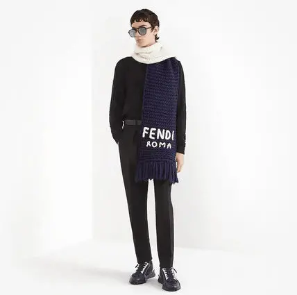 Alternative view of Giày Fendi Flow 'Blue Fabric' 7E1392AHHGF1FHE