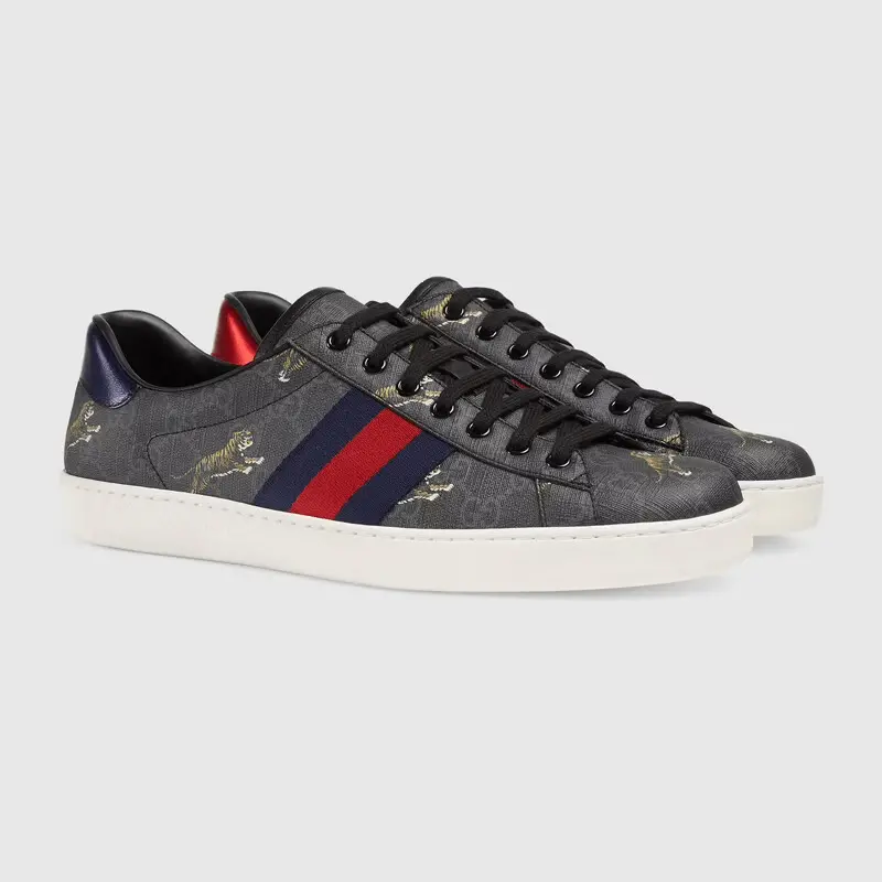 Alternative view of Giày Gucci Men's Ace GG Supreme 'Tigers' ‎429445-G0K20-1102