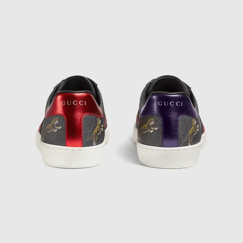 Giày Gucci Men's Ace GG Supreme 'Tigers' 429445-G0K20-1102 - Ảnh 3
