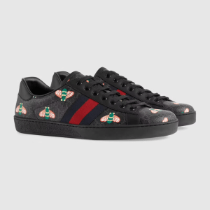 Alternative view of Giày Gucci Men's Bee Print Ace Sneaker ‎429445-UIE10-1095