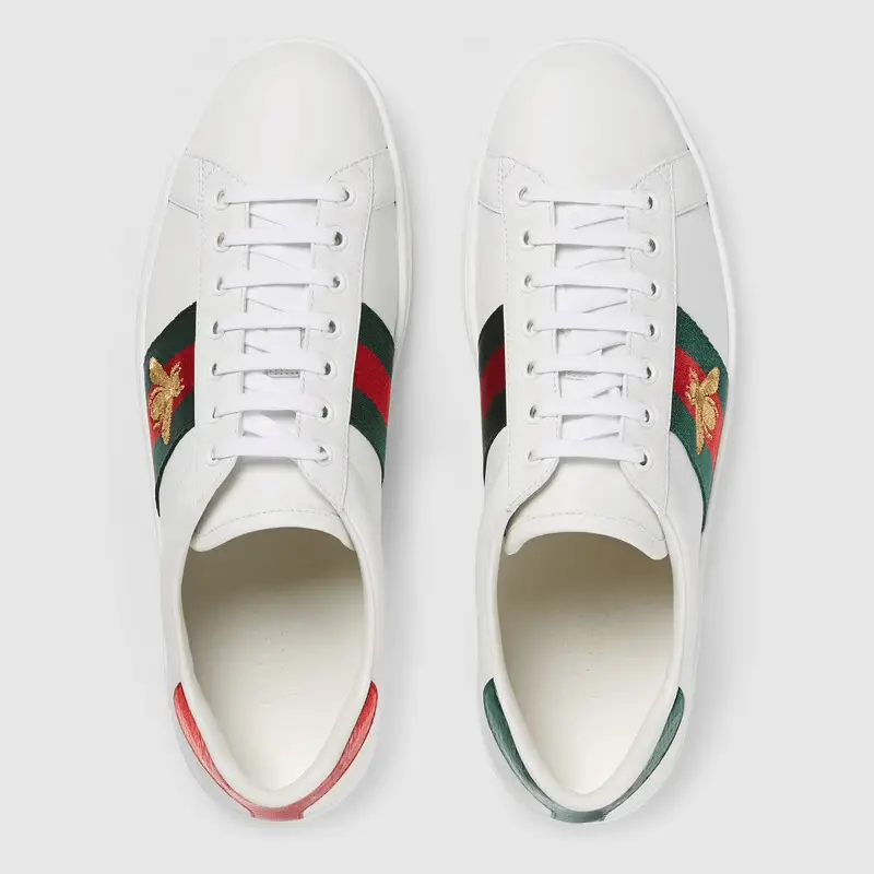 Giày Gucci Men's Ace Embroidered Sneaker 429446-02JP0-9064 - Ảnh 5