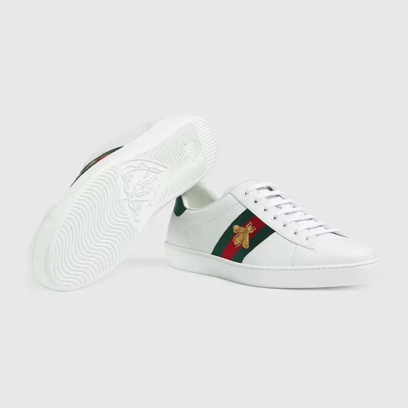 Giày Gucci Men's Ace Embroidered Sneaker 429446-02JP0-9064 - Ảnh 4