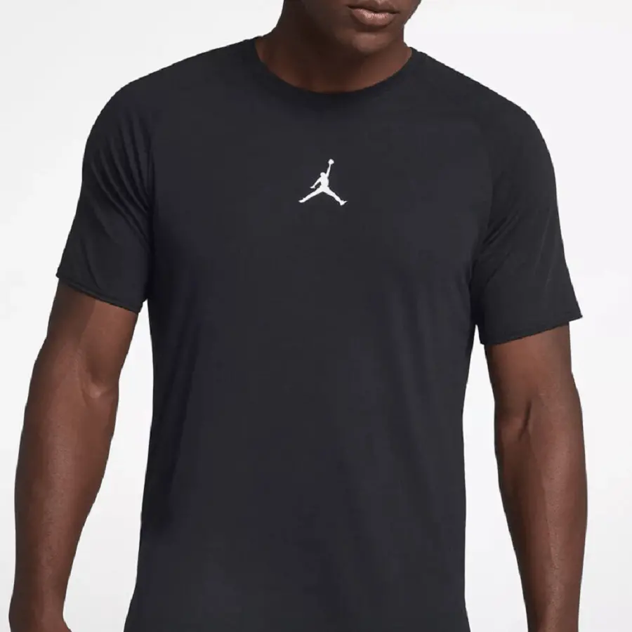 Áo Nike Jordan Alpha Dry T Shirt Back Print In Black 889713-013 - Ảnh 5