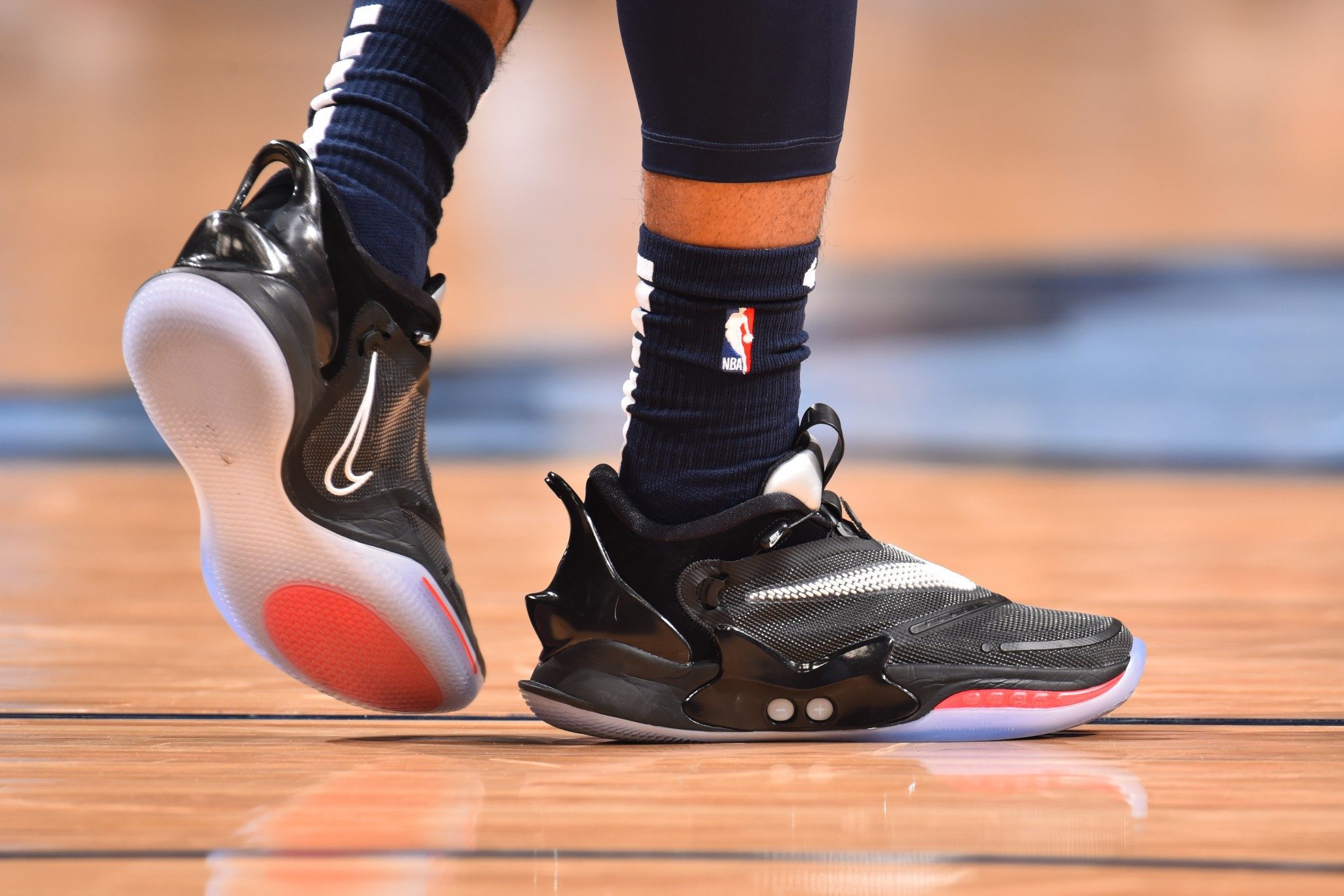 Giày Nike Adapt BB 2.0 Black (US Charger) CV2444-001 - Ảnh 5