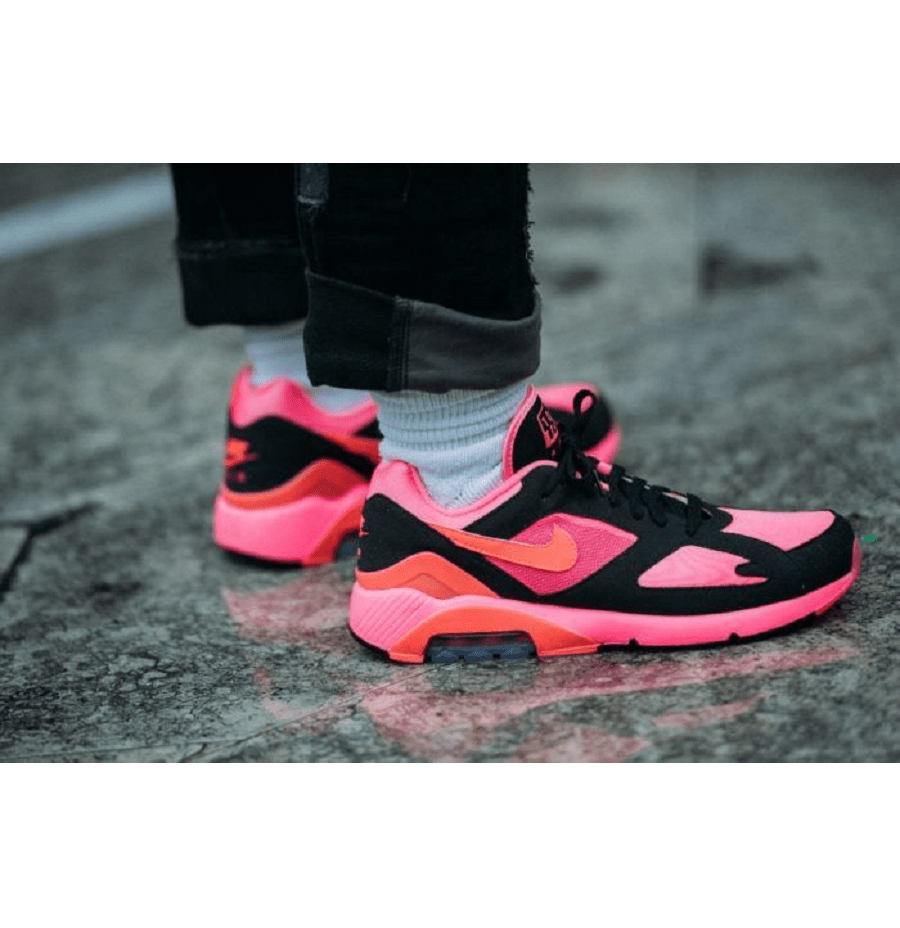 Giày Nike x Comme des Garcons Homme Plus Air Max 180 Black AO4641-601 - Ảnh 2