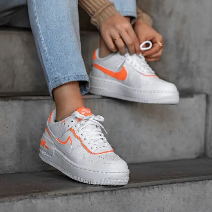 Alternative view of Giày Nike Air Force 1 Shadow Total 'Orange' CI0919-103