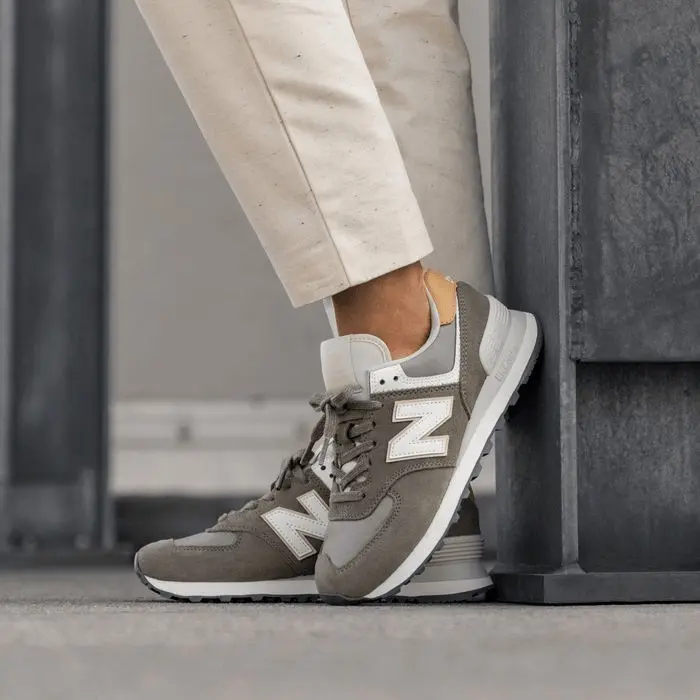 Giày New Balance Wmns 574 'Retro Grey' WL574SYL - Ảnh 3