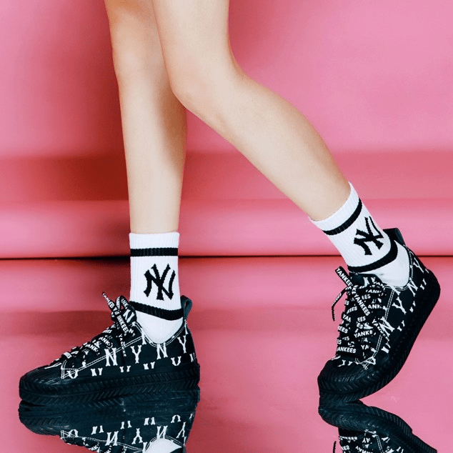 Giày Mlb Playball Monogram 'Black' 3ACVVM12N-50BKS - Ảnh 5