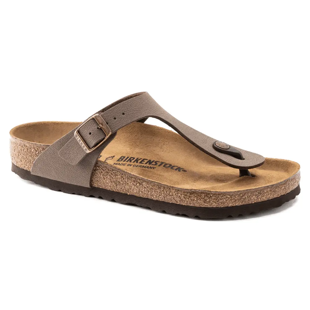 Dép Birkenstock Gizeh Birkibuc 'Mocha' 43751 - Ảnh 4
