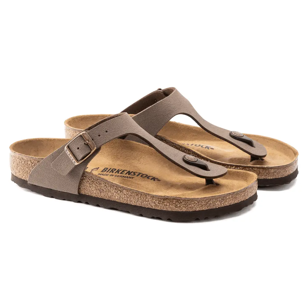 Dép Birkenstock Gizeh Birkibuc 'Mocha' 43751 - Ảnh 3