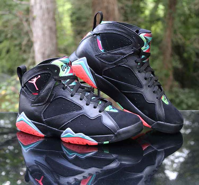 Giày Nike Air Jordan 7 Retro 30th 'Barcelona Night' 705350-007 - Ảnh 4