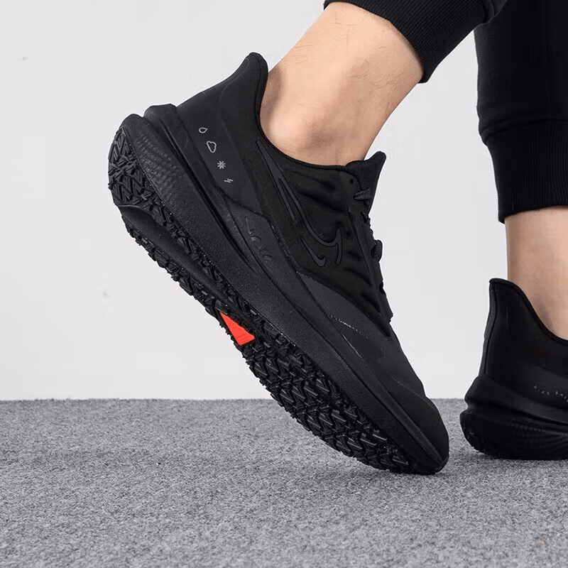 Giày Nike Air Winflo 9 Shield 'Triple Black' DM1106-007 - Ảnh 8