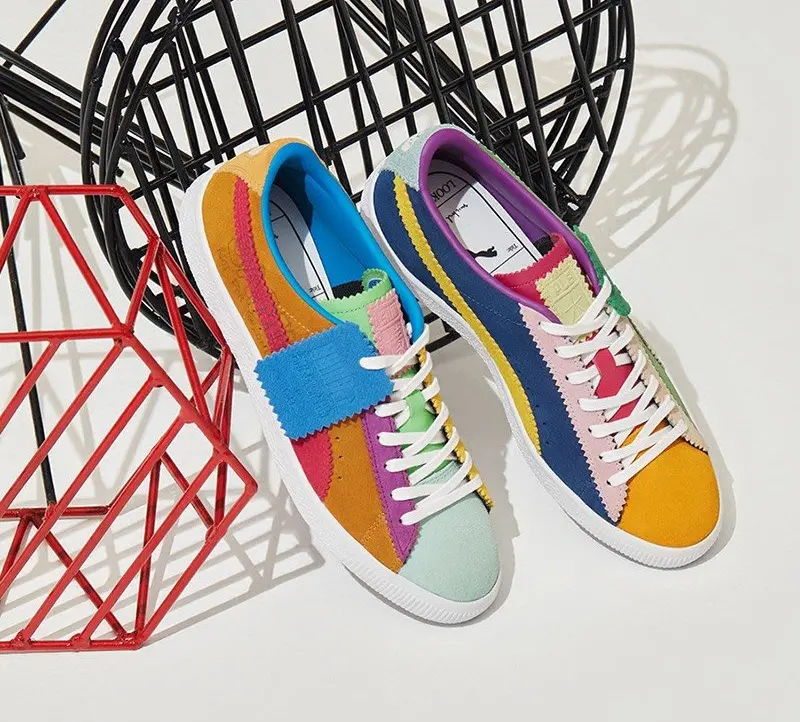 Alternative view of Giày Puma Michael Lau x Suede Vintage Q2 'Multi' 382164-01