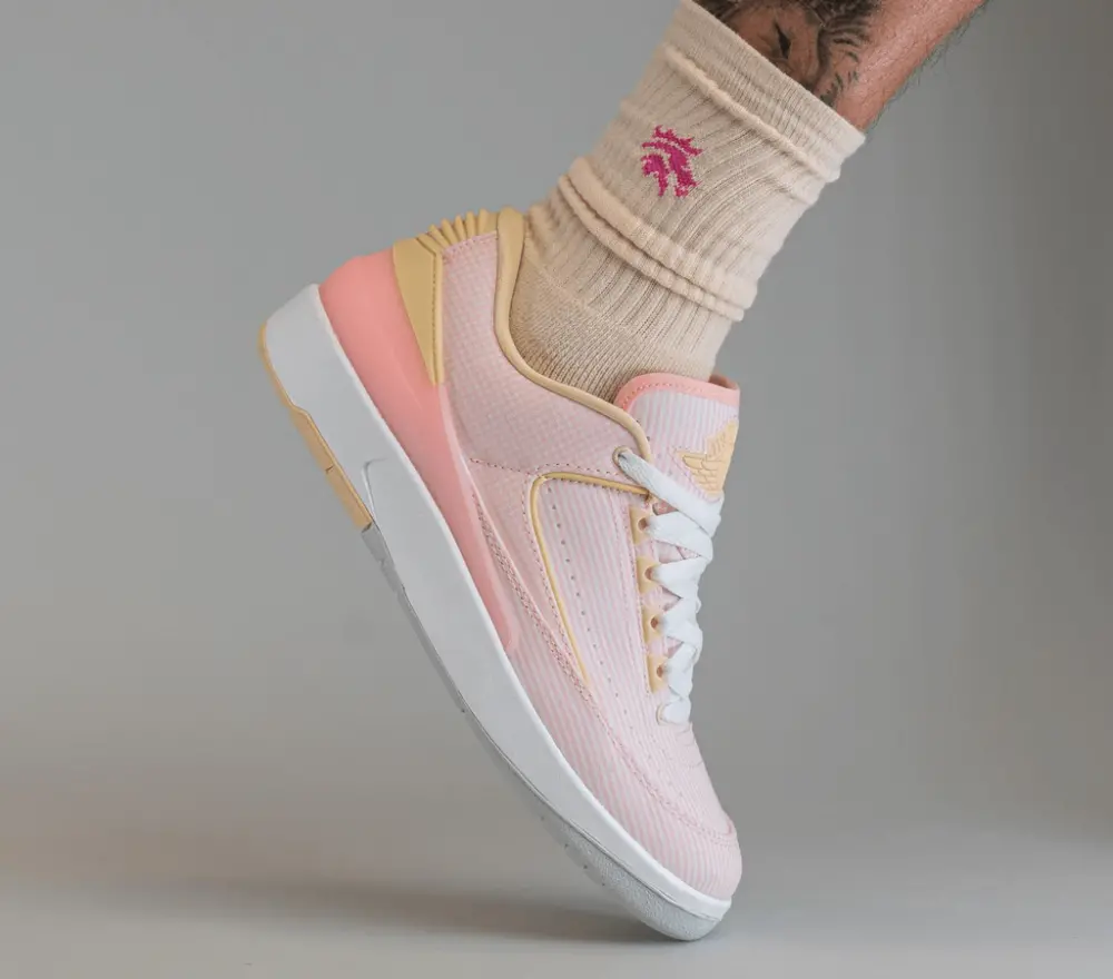 Giày Nike Air Jordan 2 Retro Low 'Craft Seersucker' DX6930-600 - Ảnh 3