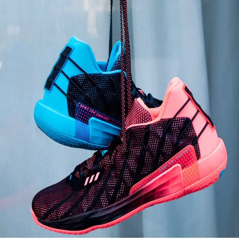 Alternative view of Giày Adidas Dame 7 Big Kid 'Visionary' FY1869