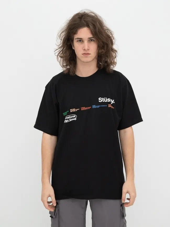 Áo Stussy City Banners Tee 'Black' 1904568 - Ảnh 4